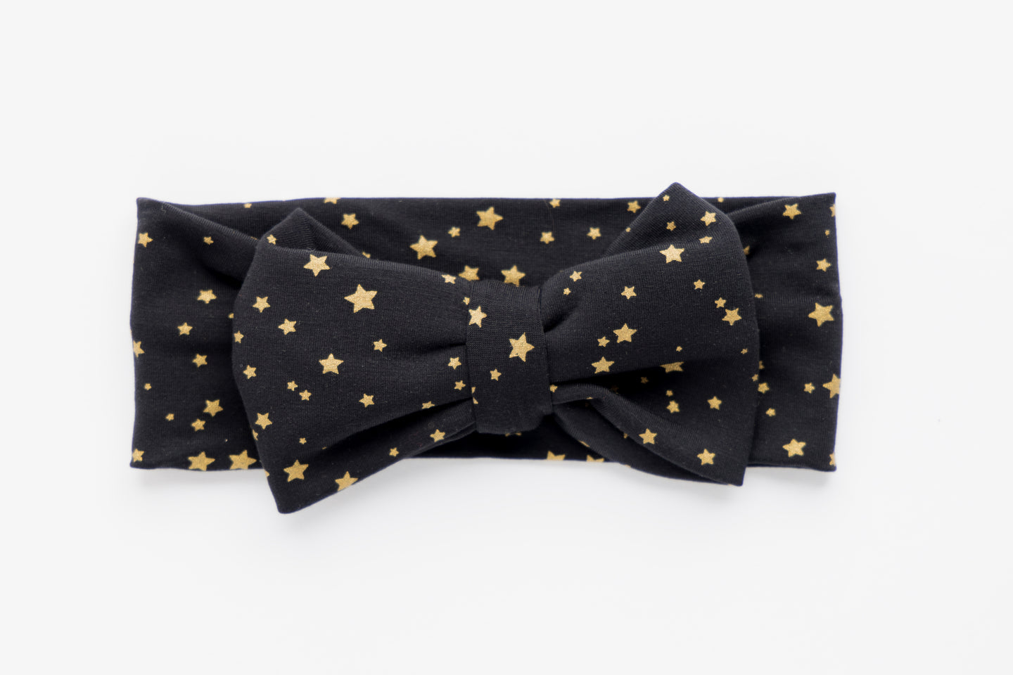 Onyx Sparkle Hair Bow